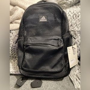 New Adidas black hermosa 2 Mesh backpack